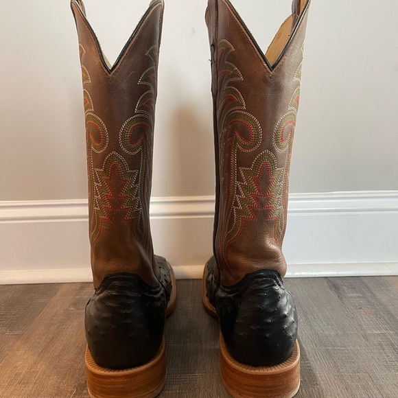 R. Watson leather boots. Size 11 1/2. Wrong size bought, only worn a few times - Picture 3 of 6